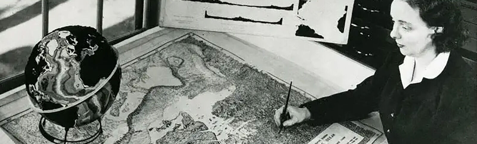 Marie Tharp's Ocean Floor Map